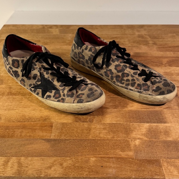 Golden Goose Brown Print Superstar Sneaker - Picture 4 of 11
